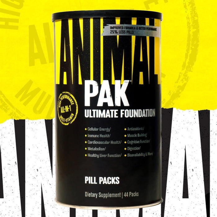 Animal Pak 30 packs | All-in-One Performance Pack for Strength, Recovery & Immunity