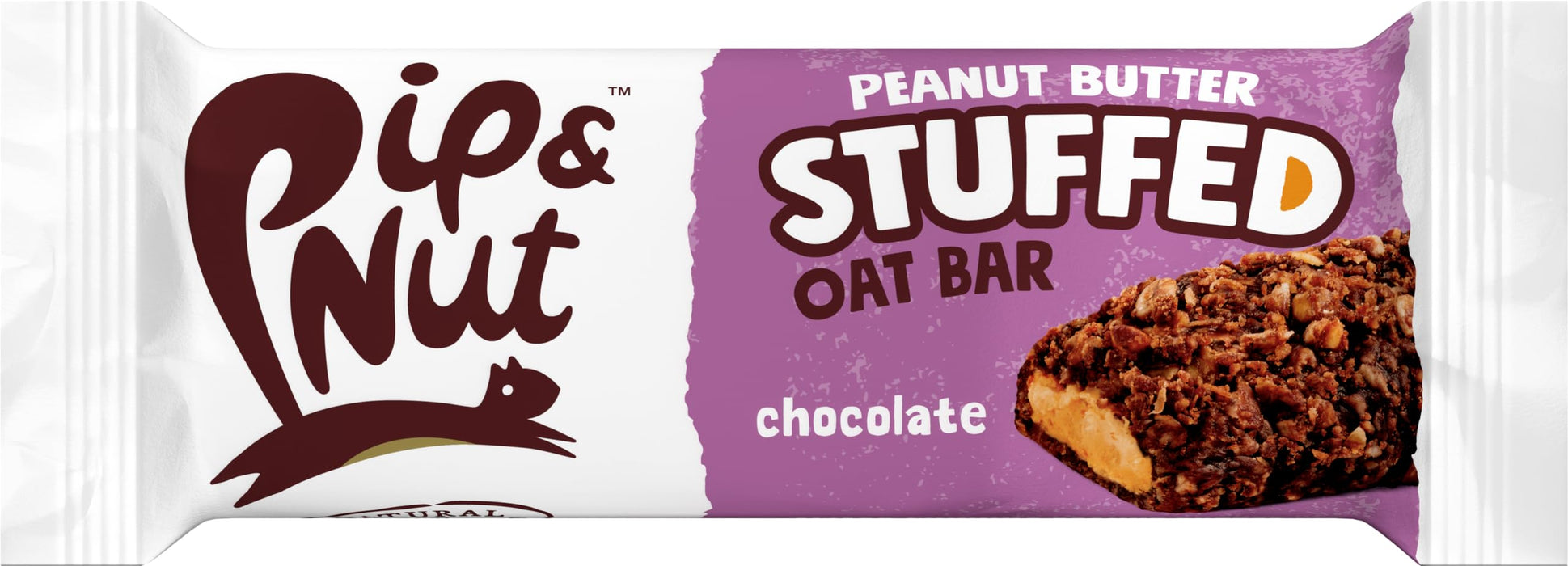 Pip & Nut Stuffed Oat Bar 15x48g - Cereal Bars at MySupplementShop by Pip & Nut