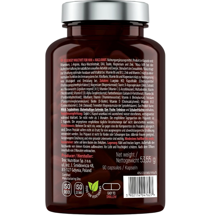 Essensey Multivit for Him + Maca Root - 90 caps