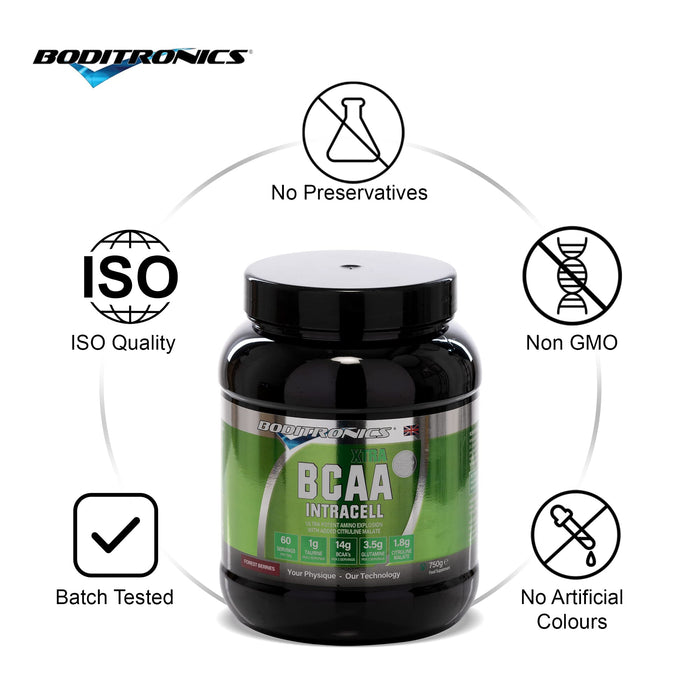 Boditronics BCAA Intracell Xtra 750g - Protein Blends at MySupplementShop by Boditronics