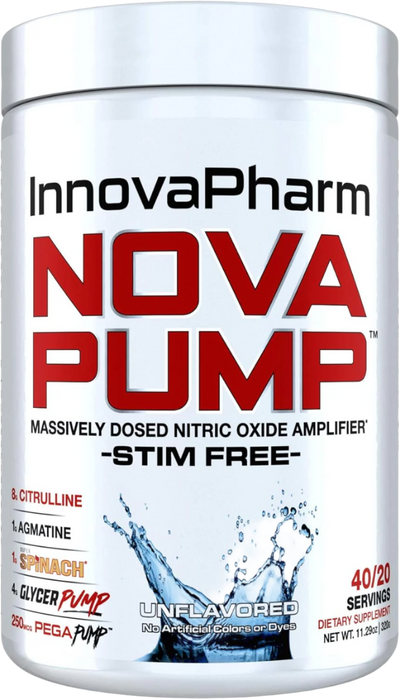 Innovapharm NovaPump Stim Free Pre Workout 320g