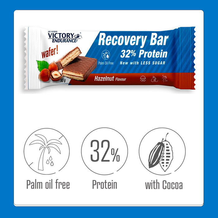 Weider Joe Weider Victory Endurance Recovery Bar 12 x 50g - Endurance & Energy at MySupplementShop by Weider