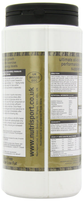 NutriSport Protein & Complex Carbs 700g Strawberry - Protein Supplement Powder at MySupplementShop by NutriSport
