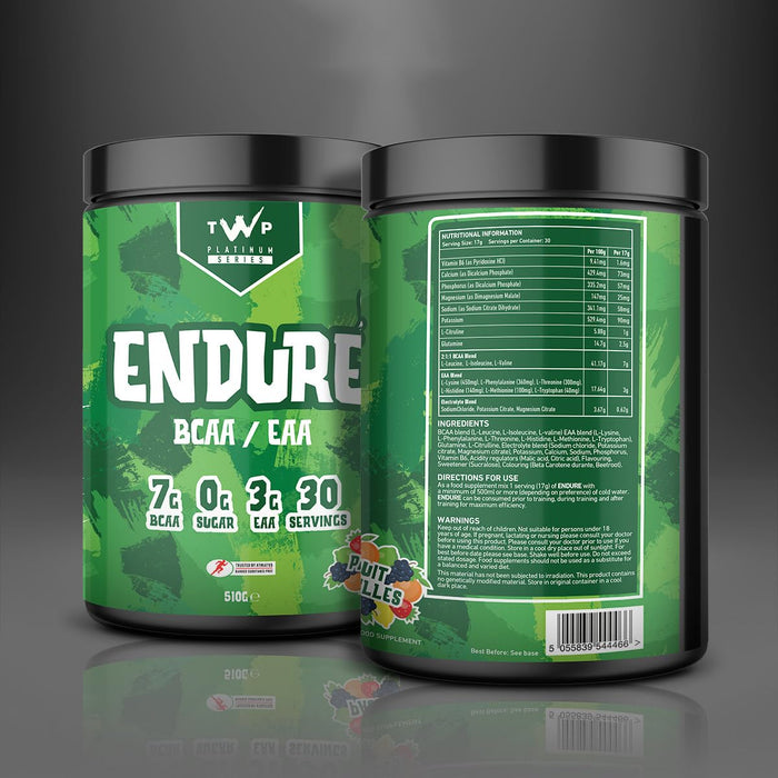 TWP Endure BCAA & EAA 510g - BCAAs at MySupplementShop by TWP