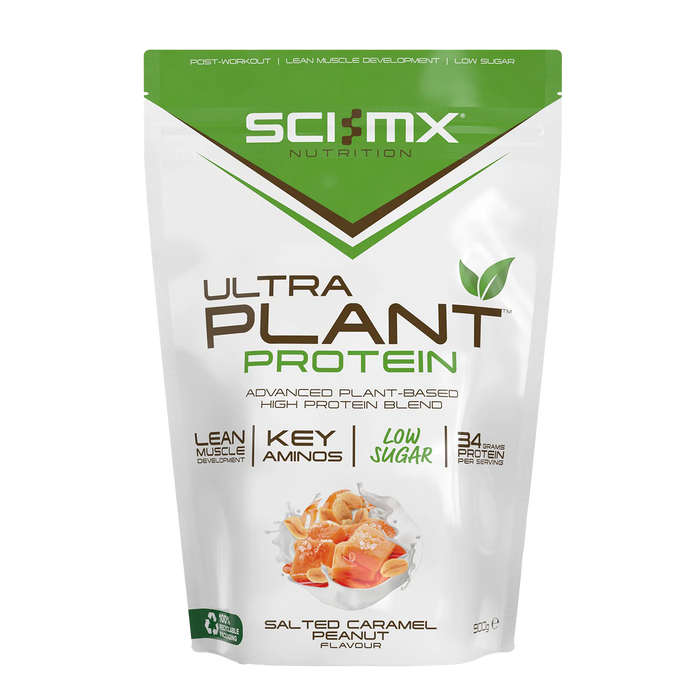 Sci-MX Ultra Plant Protein 900g | 33g Vegan Protein | Dairy-Free & BCAA-Rich