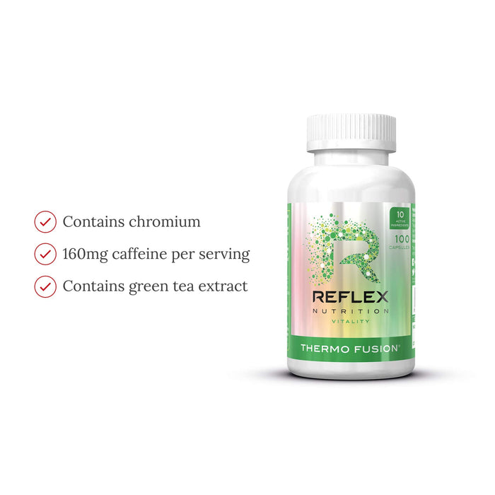 Reflex Nutrition Thermo Fusion 100 Caps - Sports Nutrition at MySupplementShop by Reflex Nutrition