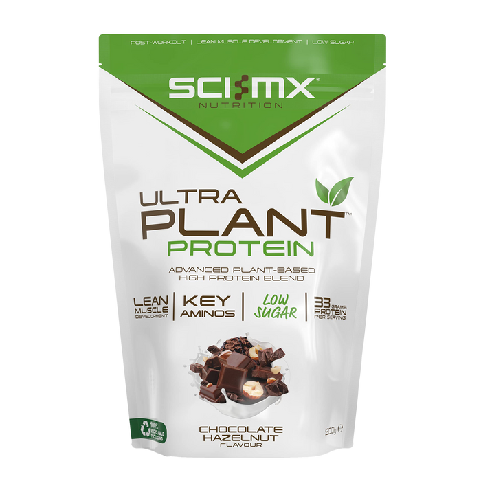 Sci-MX Ultra Plant Protein 900g | 33g Vegan Protein | Dairy-Free & BCAA-Rich