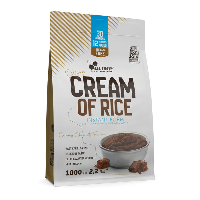 Cream of Rice, Creamy Chocolate - 1000g - Weight Gainers & Carbs at MySupplementShop by Olimp Nutrition