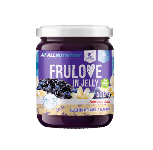 Allnutrition Frulove In Jelly, Blueberry with Vanilla - 500g - Jams & Preserves at MySupplementShop by Allnutrition