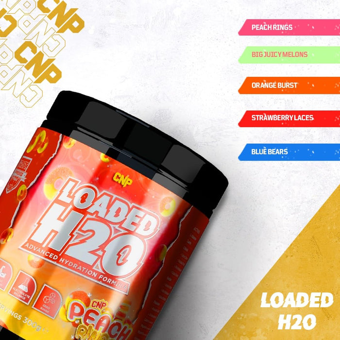 CNP Loaded H2O, Orange Burst 300g - Electrolyte Replacements at MySupplementShop by CNP