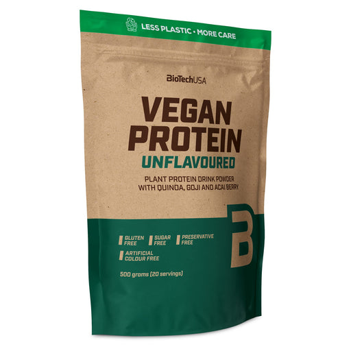 BioTechUSA Vegan Protein, Unflavoured - 500g - Protein at MySupplementShop by BioTechUSA