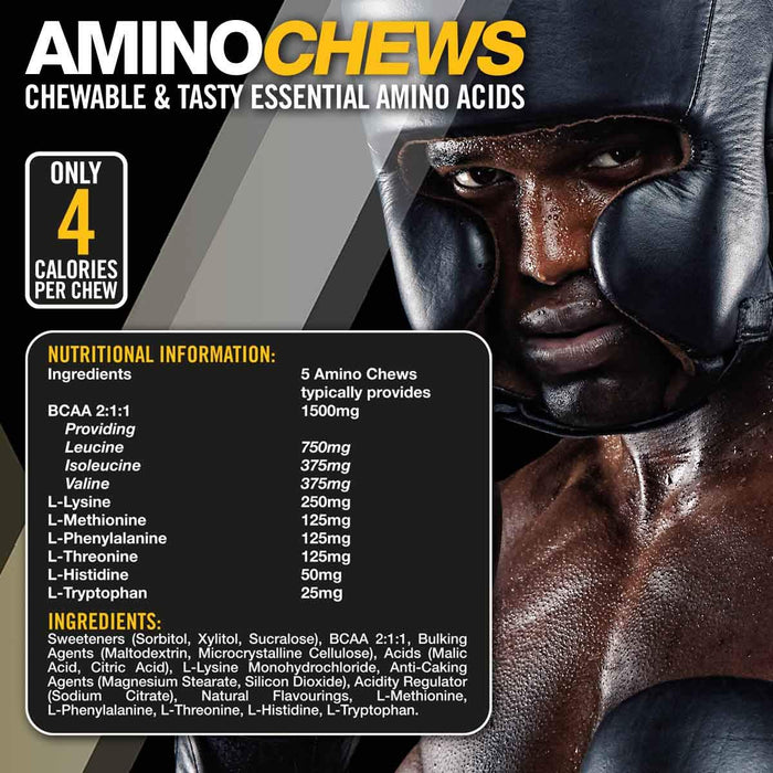 VOW Nutrition Amino Chews 100Tabs - Amino Acids and BCAAs at MySupplementShop by VOW Nutrition