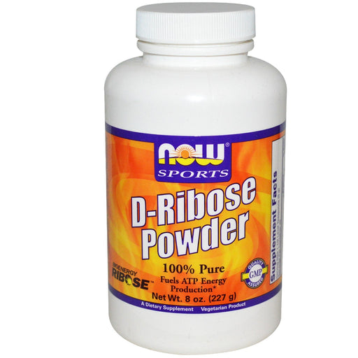 NOW Foods D-Ribose, Powder - 227g - Special Formula at MySupplementShop by NOW Foods