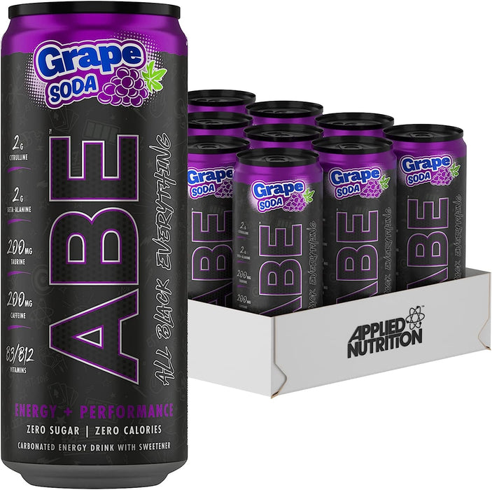 Applied Nutrition ABE Pre Workout Cans 12 x 330ml - Energy Drinks at MySupplementShop by Applied Nutrition