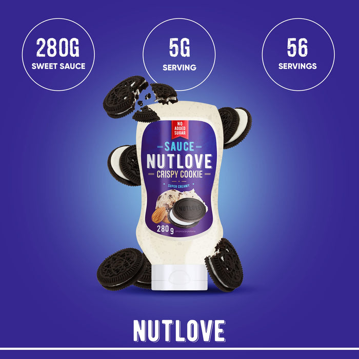 Allnutrition Nutlove Sauce, Cinnamon Cookie - 280 ml. - Dessert Sauces at MySupplementShop by Allnutrition