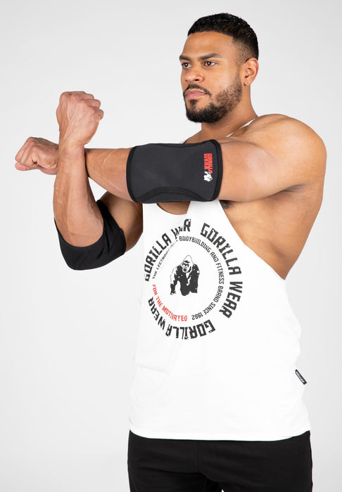Gorilla Wear 3mm Elbow Sleeves Black - Elbow Pads at MySupplementShop by GORILLA WEAR
