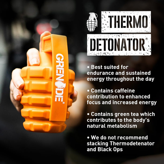 Grenade Thermo Detonator Gewichtsmanagement-Ergänzungsmittel, Dose mit 100 Kapseln