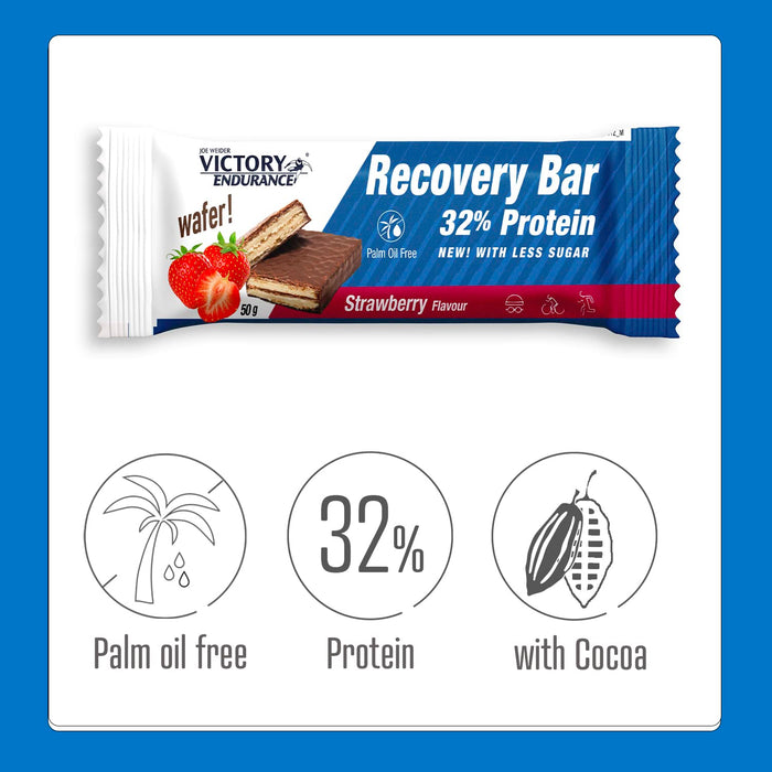 Weider Joe Weider Victory Endurance Recovery Bar 12 x 50g - Endurance & Energy at MySupplementShop by Weider