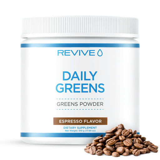 Daily Greens Powder, Espresso - 510g - Sports Nutrition at MySupplementShop by Revive