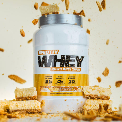 Efectiv Nutrition Whey Protein 900g Vanilla Cheesecake - Whey Proteins at MySupplementShop by Efectiv