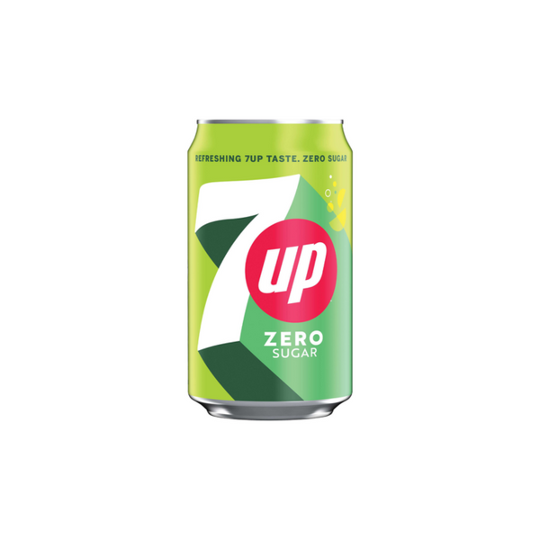 7Up Zero Sugar Can 24 x 330ml
