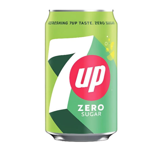 7Up Zero Sugar Can 24 x 330ml