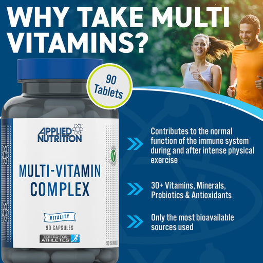 Applied Nutrition Multi-Vitamin Complex - 90 tablets - Vitamins & Minerals at MySupplementShop by Applied Nutrition