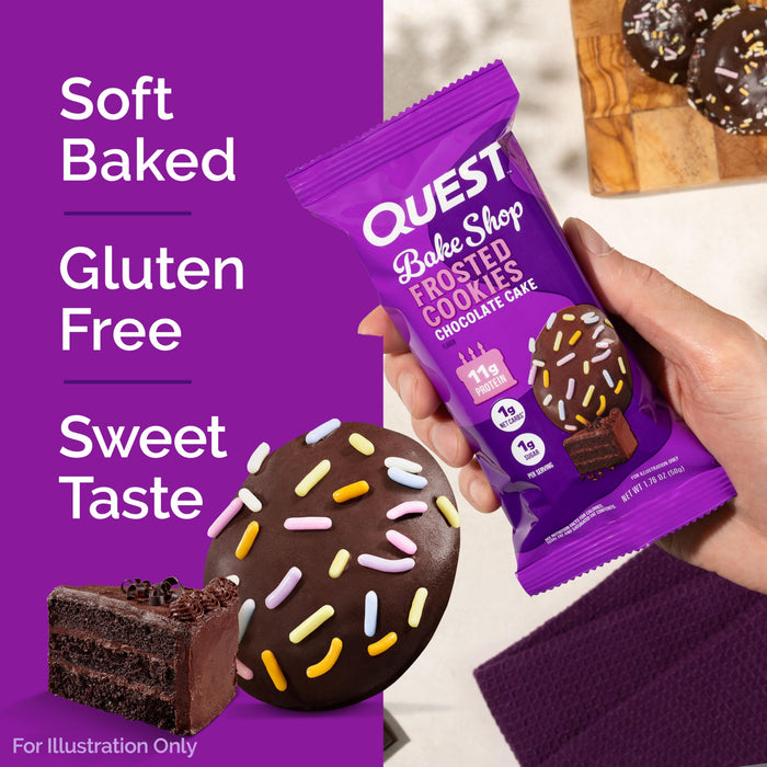 Quest Frosted Cookie 8x2x50g