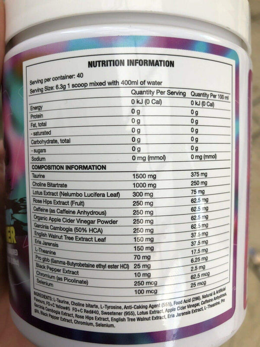 Chaos Crew Shredz 252g - Sports Supplements at MySupplementShop by Chaos Crew