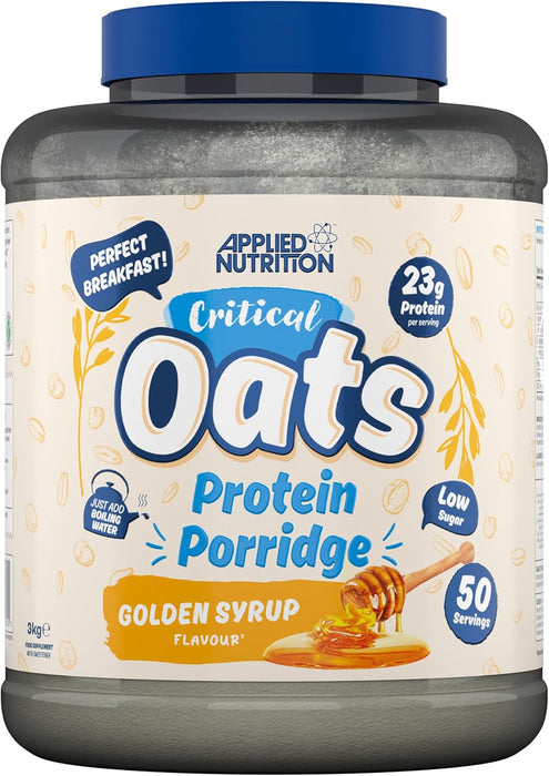 Applied Nutrition Critical Oats Protein Porridge 3kg 50 Servings - Health & Personal Care at MySupplementShop by Applied Nutrition