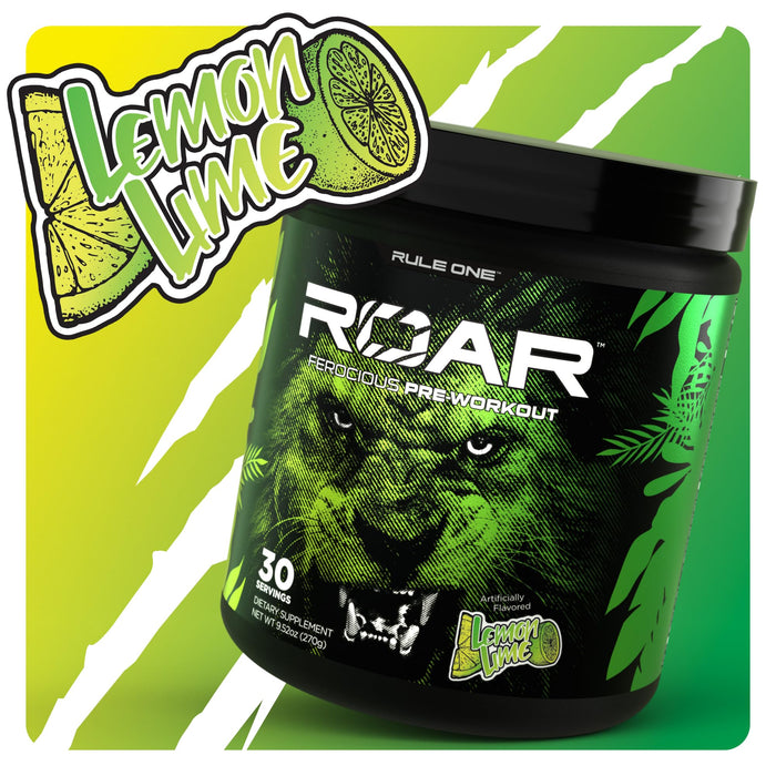 Rule One Roar, Lemon Lime - 270g - Nutritional Supplement at MySupplementShop by Rule1