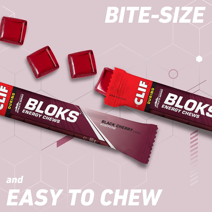 CLIF BLOK Energy Chews - Fuel Your Performance 18 x 60g - Sports Nutrition at MySupplementShop by CLIF