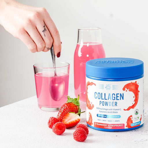 Applied Nutrition Collagen Powder, Strawberry & Raspberry 165g - Joint Support at MySupplementShop by Applied Nutrition