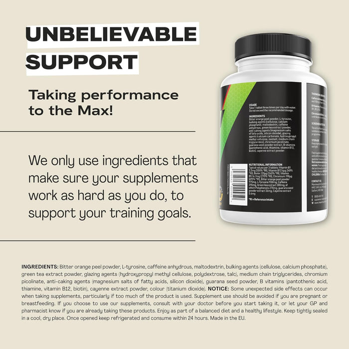 Maxi Nutrition Thermobol 90 Tablets: Your Ultimate Fat Metaboliser - Weight Control at MySupplementShop by Maxi Nutrition