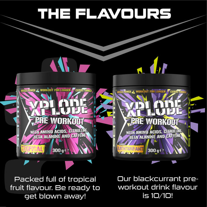 SCI-MX XPLODE Pre-Workout 300g - Beta-Alanine at MySupplementShop by SCI-MX