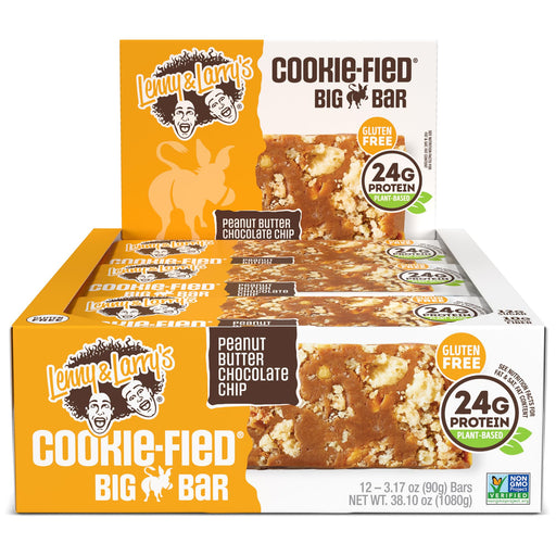 Lenny & Larrys The Complete Cookie-fied BIG Bar 12x90g - Protein Bars at MySupplementShop by Lenny & Larry's