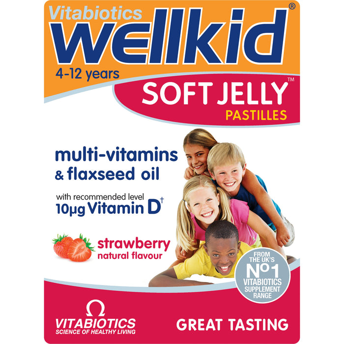 Vitabiotics Wellkid Soft Chewy Pastilles x 30 - Children at MySupplementShop by Vitabiotics