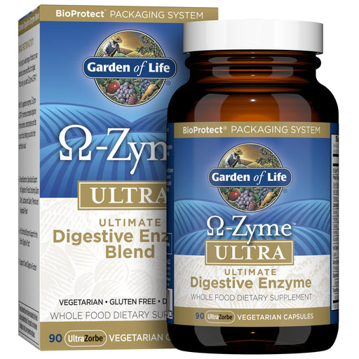 Garden of Life Omega Zyme Ultra - 90 vcaps - Health and Wellbeing at MySupplementShop by Garden of Life