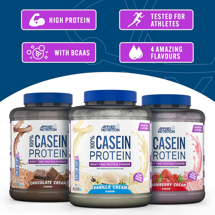 Applied Nutrition Casein 1,8 kg Erdbeere