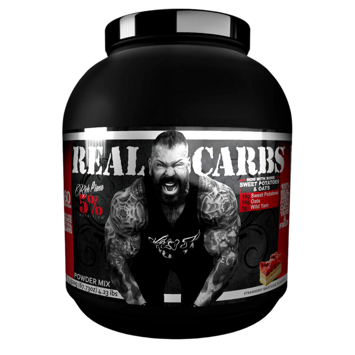 5% Nutrition Real Carbs, Strawberry Shortcake - 1920 grams