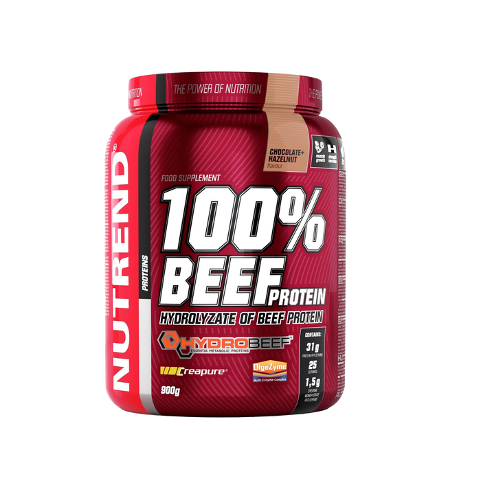 Nutrend 100% Beef Protein, Chocolate Hazelnut - 900g