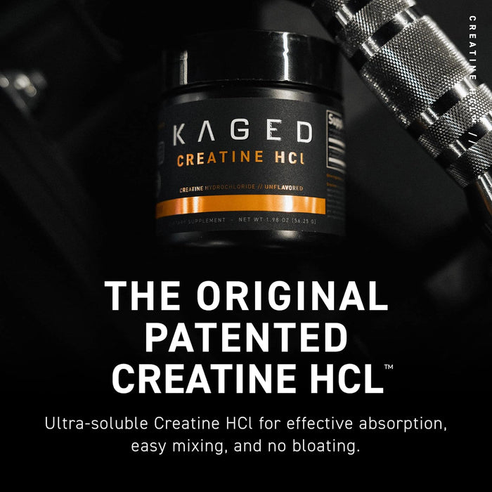 Kaged Muscle C-HCl Creatine HCl, Lemon Lime 76g - Creatine Powder at MySupplementShop by Kaged Muscle