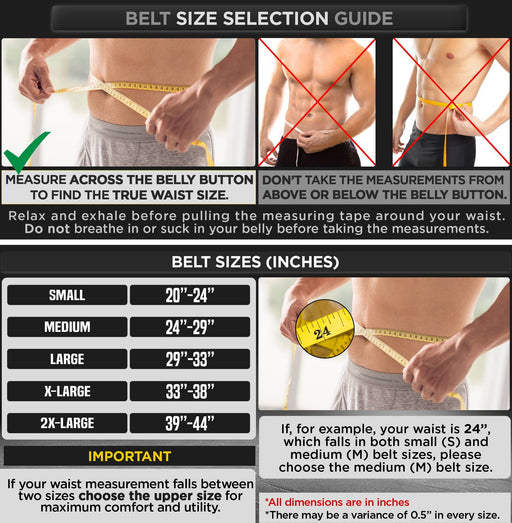 RDX Belt 4" eather Black/Gold