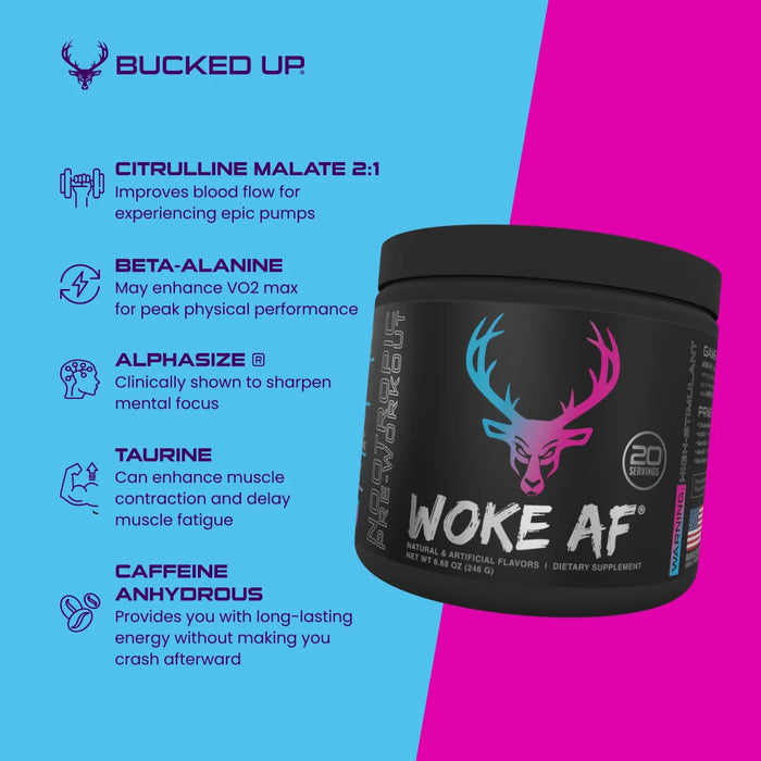 Bucked Up Woke AF 260g