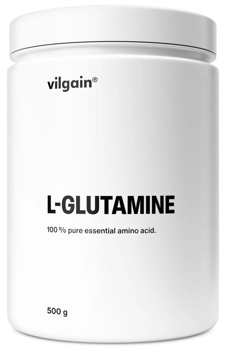 Vilgain L-Glutamine 500g – Muscle Recovery, Immunity & Gut Health Support