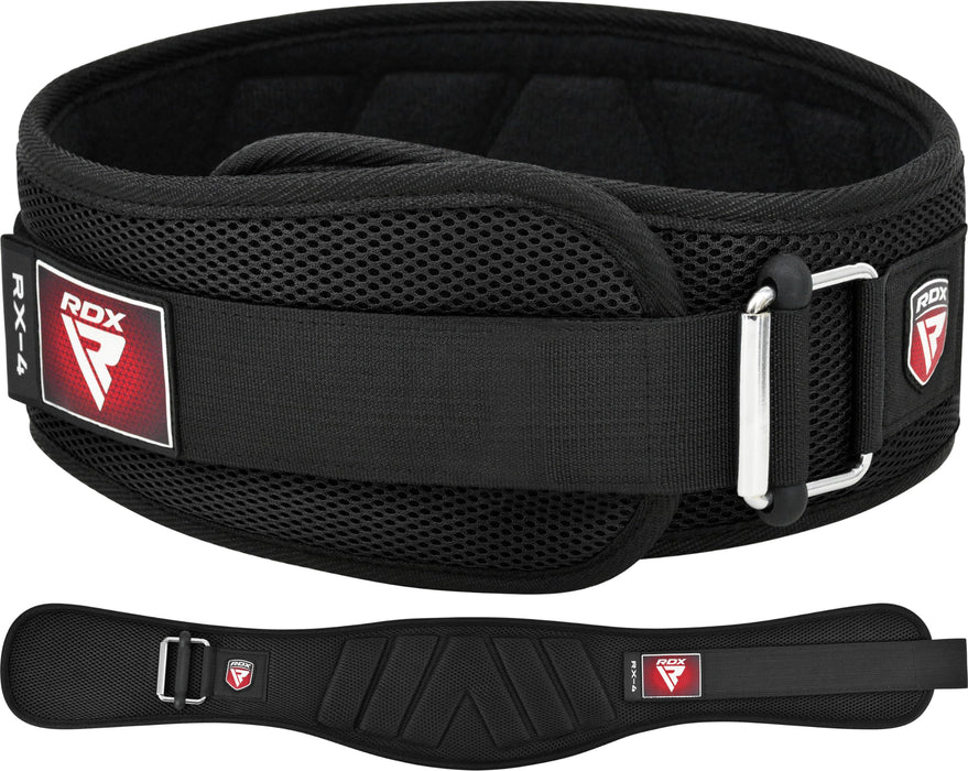 RDX Weight ifting Belt Eva Curve Rx4 Black