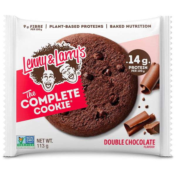 Lenny & Larry's Complete Cookie 12x113g - Double Chocolate - Protein Cookie at MySupplementShop by Lenny & Larry's