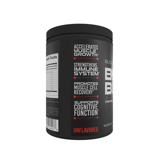 Bucked Up Buckbuild (Creatine / Glutamine) 324g Unflavored - Creatine at MySupplementShop by Bucked Up