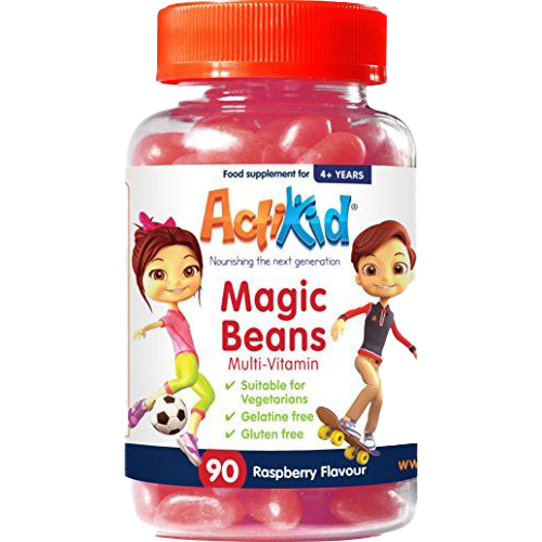 Magic Beans Multi-Vit Raspberry 90 Gummies