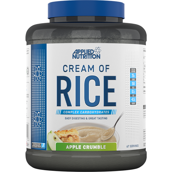 Applied Nutrition Cream Of Rice 67 Servings 2kg - Apple Crumble - Cream of Rice at MySupplementShop by Applied Nutrition